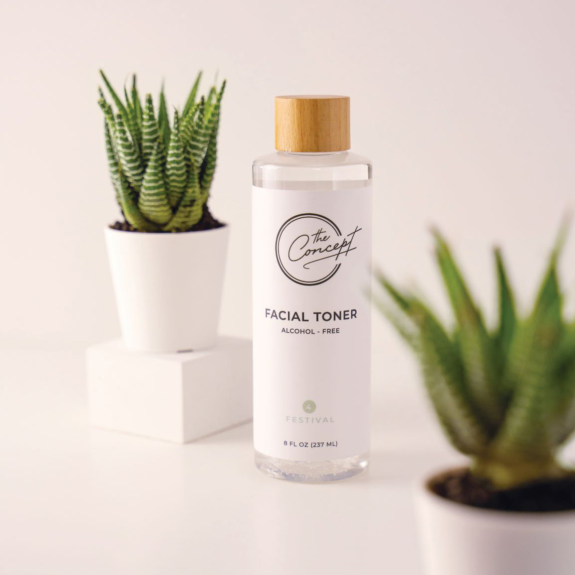 THE CONCEPT No.4 Festival Agave Musk UltraPure Water Toner Stylized